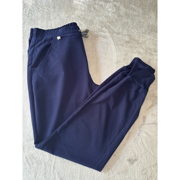 FIGS Scrub Set Top M + Pants M Navy | Technical Collection Medical Uniform Set - Picture 6 of 9